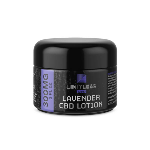 Limitless CBD Revive Lotion Lavender 300mg