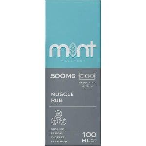 Mint wellness CBD Rub Gel 500mg