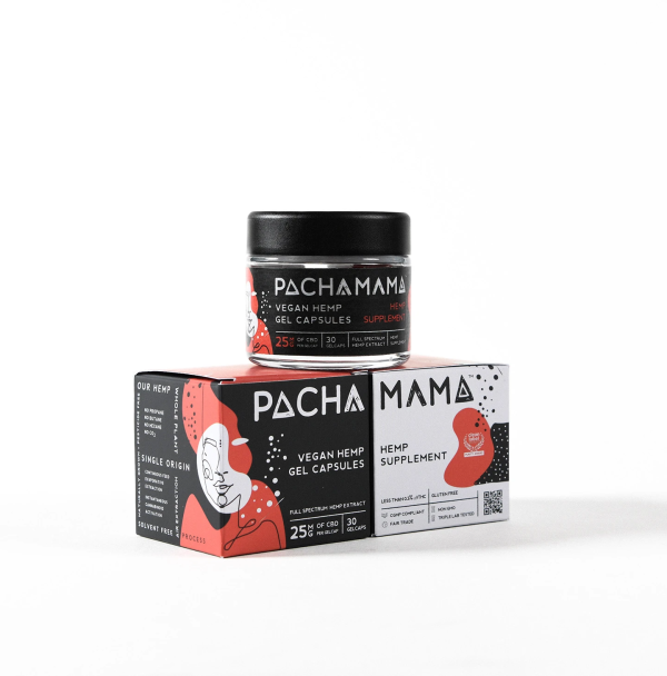 Pachamama CBD Vegan Gel Capsules