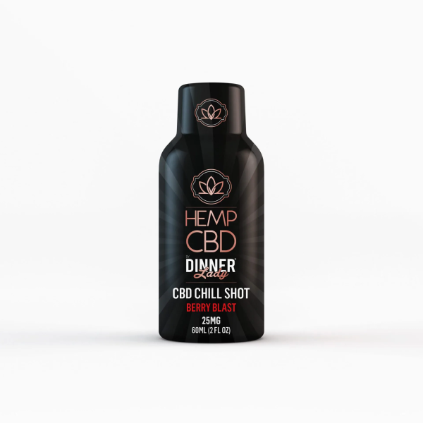 Shop Dinner Lady CBD Berry 25mg Energy Shot ECigMafia CBD