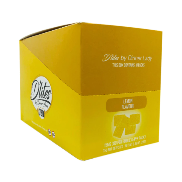 Shop Dinner Lady D�lites CBD Lemon 75mg Gummies