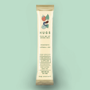 HUGS Broad Spectrum Hemp Extract 12.5MG CBD Drink Mix (5 Pack)