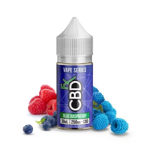 CBDfx CBD Vape Juice Blue Raspberry 30mL